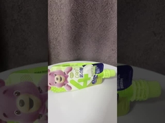 Bolsa de alimentos reutilizável personalizada com fecho fácil e tampa para bebê