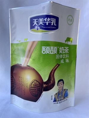 Bolsas plásticas impressas para embalagem de alimentos Doypack Bolsa para embalagem de doces