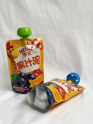 Bolsas de bebidas personalizadas com retorta de material RCPP com bico de vedação forte