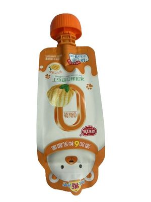 Suporte de empacotamento personalizado do material do ANIMAL DE ESTIMAÇÃO do malote do bico acima do saco do bico