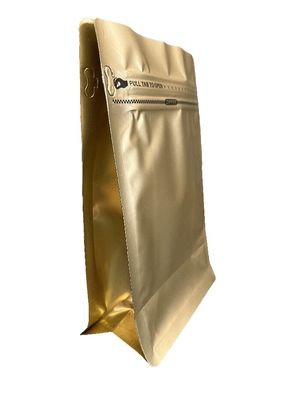 Impressão de ouro Bolsas de café ecológicas para embalagens ecológicas