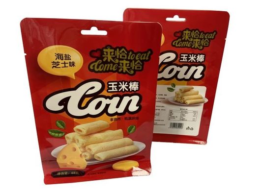 Bolsas de embalagem de alimentos de superfície fosca com até 10 cores personalizadas