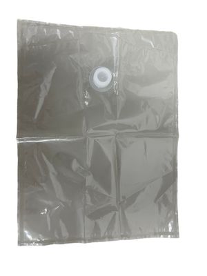 Saco de embalagem líquida de laminagem de camadas múltiplas em caixa