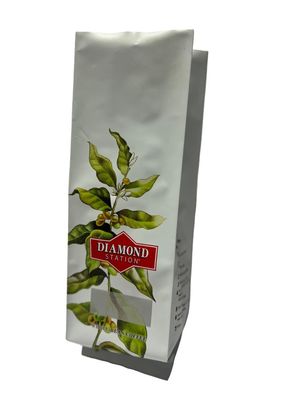 Saco de embalagem de café de caixa lateral impresso UV personalizado