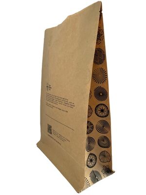 Bolsas de embalagem de papel de qualidade alimentar personalizadas com impressão flexo