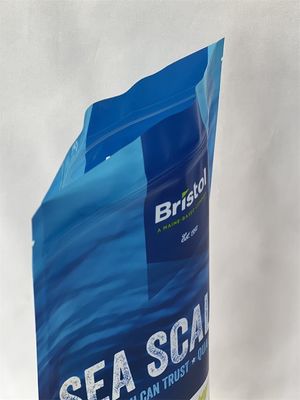 Bolsas Stand Up Pouch 16oz personalizadas mate com fecho ziplock resselável