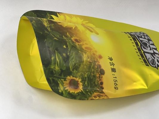 Sacos de Mylar Metalizados Stand Up Impressão Personalizada em Formato Livre para Lanche Seco
