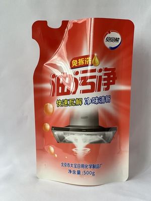 500g Bolsa para Detergente Líquido Forma Livre Bolsa para Cuidados Pessoais