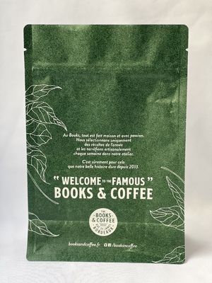 Bolsa para embalagem de café à prova de umidade Material PET de fundo plano
