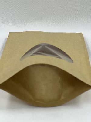 Saco de café kraft marrom com impressão offset 250 g