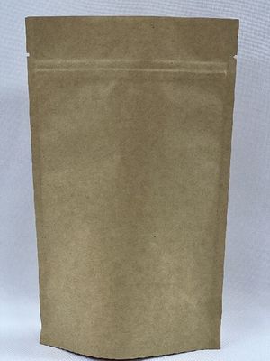 Saco de café kraft marrom com impressão offset 250 g