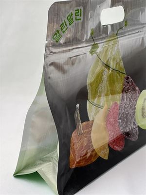 Bolsa de embalagem impressa metalizada Snack Zipper Capacidade personalizada OEM