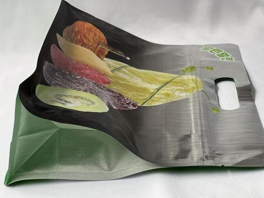 Bolsa de embalagem impressa metalizada Snack Zipper Capacidade personalizada OEM