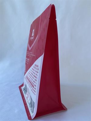 Bolsas de fundo plano de 120 mícrons 100 g Mylar Stand Up Bags para alimentos secos