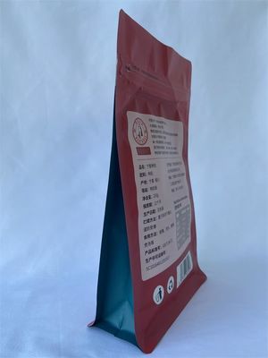 Snacks Bolsas para Embalagens de Alimentos Bico Superfície UV Metalizada com Zíper Lateral