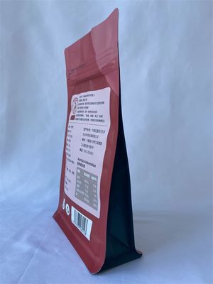 Snacks Bolsas para Embalagens de Alimentos Bico Superfície UV Metalizada com Zíper Lateral