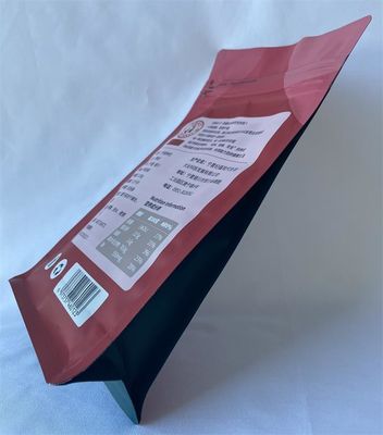 Snacks Bolsas para Embalagens de Alimentos Bico Superfície UV Metalizada com Zíper Lateral
