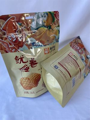 Bolsa de plástico de qualidade alimentar 100g Kraft sacos lacráveis