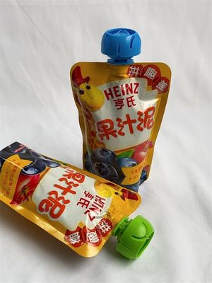 Bolsas de bebidas personalizadas com retorta de material RCPP com bico de vedação forte