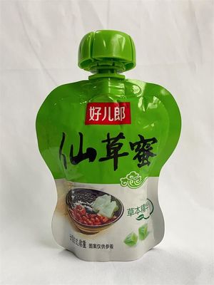 Bolsa de embalagem de bico com tampa de rosca para bebê 150ml Bolsa de bico para suco