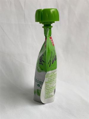 Bolsa de embalagem de bico com tampa de rosca para bebê 150ml Bolsa de bico para suco