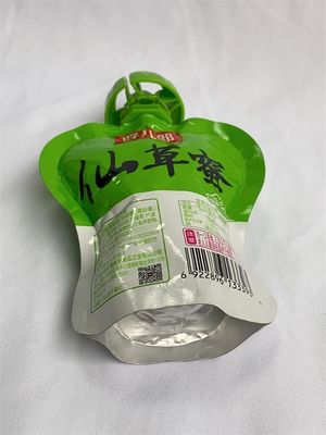 Bolsa de embalagem de bico com tampa de rosca para bebê 150ml Bolsa de bico para suco