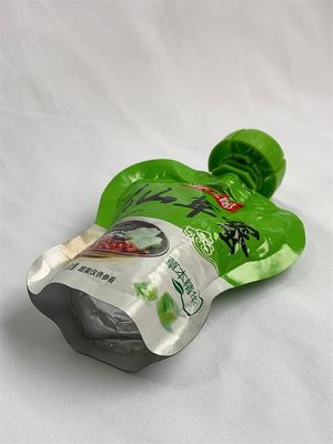 Bolsa de embalagem de bico com tampa de rosca para bebê 150ml Bolsa de bico para suco