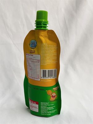 Bolsa de bico de 100 ml impressa personalizada sem umidade Sacos de bico de líquido