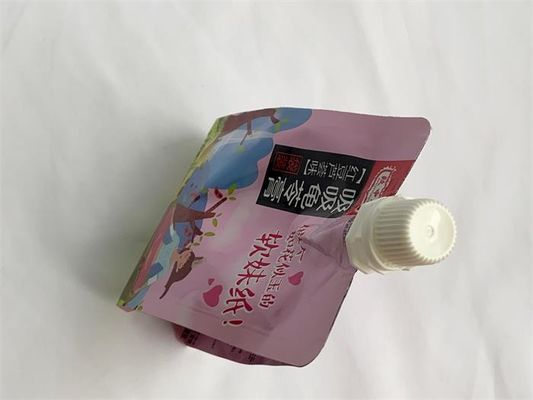Bico vertical de 110 mícrons Bolsa de embalagem com vedação inferior AL Material