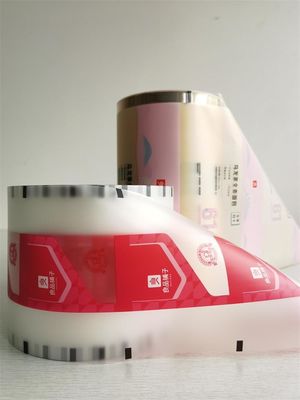 Rolos de embalagem laminada reciclável PP com impressão personalizada para lanches