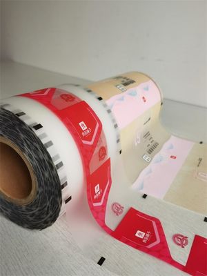 Rolos de embalagem laminada reciclável PP com impressão personalizada para lanches