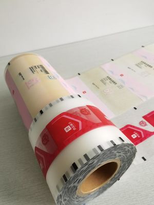 Rolos de embalagem laminada reciclável PP com impressão personalizada para lanches