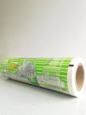 Rolo de embalagem de plástico impresso HACPP automático vedável a quente