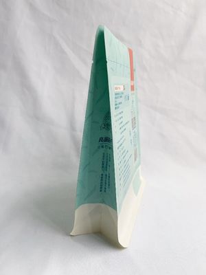 Saco de reforço lateral plano resselável com vedação a quente Material PET