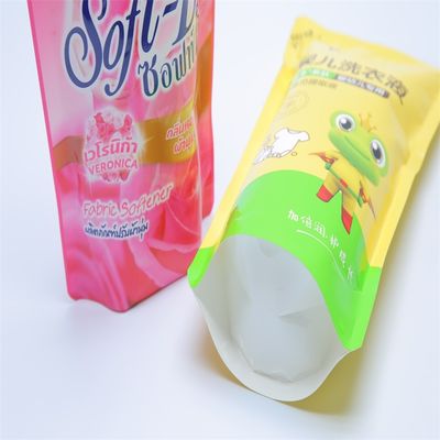 Rotogravura fácil das cores do malote 1-10 do detergente de líquido da lavagem que imprime como personalizado