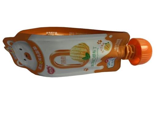 Suporte de empacotamento personalizado do material do ANIMAL DE ESTIMAÇÃO do malote do bico acima do saco do bico