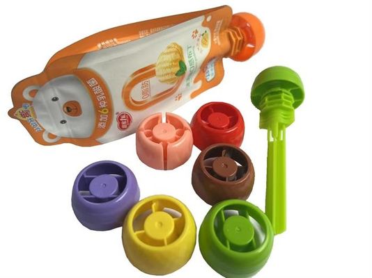 Suporte de empacotamento personalizado do material do ANIMAL DE ESTIMAÇÃO do malote do bico acima do saco do bico