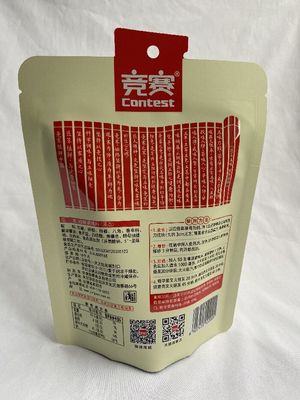 Bolsas stand-up com formato personalizado logotipo bordado cor spot formato livre
