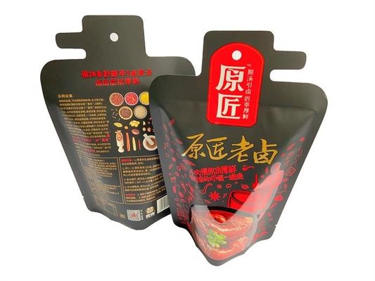 Metalised CPP deu forma ao certificado do ISO dos malotes do empacotamento de carne do malote 200g