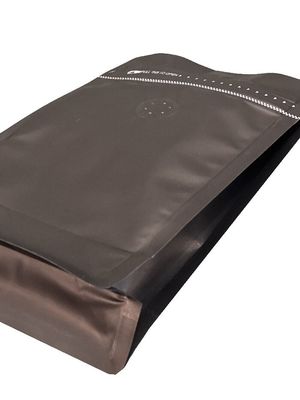 5-10 dias Tempo de entrega Saco de fundo plano com ziplock para embalagens de café