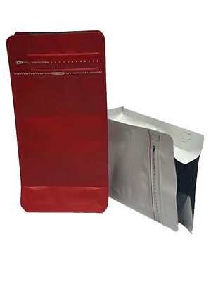 100-1kg Capacidade Selo térmico Saco de café de fundo plano Saco com matte completo