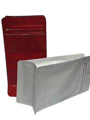 100-1kg Capacidade Selo térmico Saco de café de fundo plano Saco com matte completo