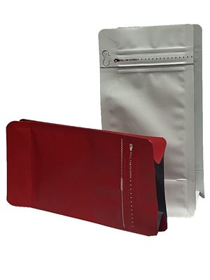 100-1kg Capacidade Selo térmico Saco de café de fundo plano Saco com matte completo