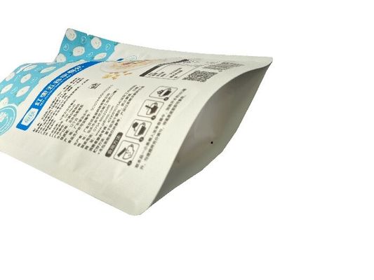 Saco de embalagem congelado de forma livre brilhante personalizado com superfície brilhante