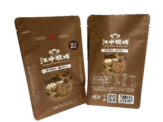 Custom Matt Varnish 100g-1kg Bolsas de embalagem de alimentos para biscoitos