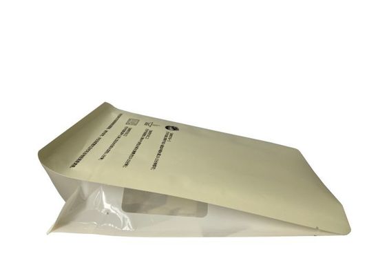 Matt Varnish Flat Bottom Pouches Side Gusset Humectation Proof Para Alimentos de Arroz