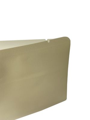 Matt Varnish Flat Bottom Pouches Side Gusset Humectation Proof Para Alimentos de Arroz