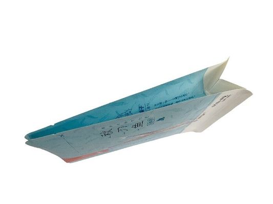 Bolsas de papel plástico com fundo plano saco 90g laminação a seco para peixe seco