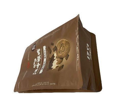 Folha de alumínio bolsas de fundo plano de suporte durável para biscoitos