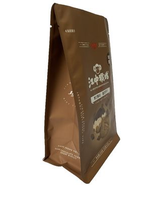 Folha de alumínio bolsas de fundo plano de suporte durável para biscoitos